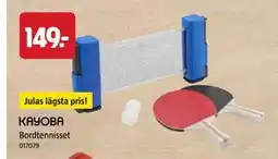 Jula Bordtennisset, SEK 149 erbjuda