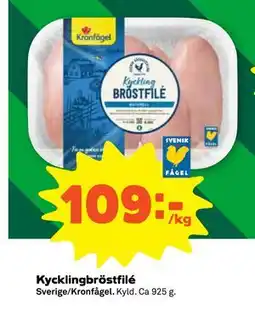 Stora Coop Kycklingbröstfilé, SEK 109 erbjuda