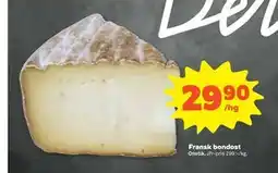 Stora Coop Fransk bondost, SEK 29.9 erbjuda