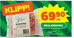 Stora Coop Blandfärs, Medlemspris erbjuda