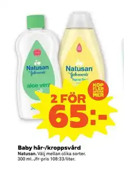 Stora Coop Baby hår-/kroppsvård, SEK 65 erbjuda