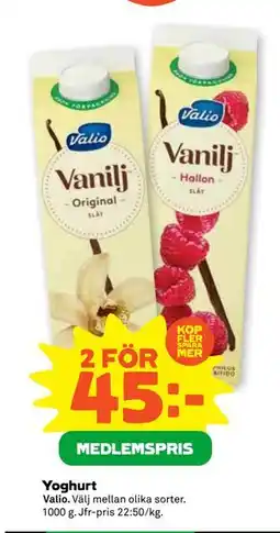 Stora Coop Yoghurt, Medlemspris erbjuda