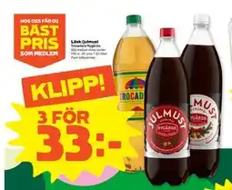 Stora Coop Läsk/julmust, SEK 33 erbjuda
