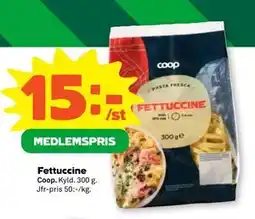 Stora Coop Fettuccine, Medlemspris erbjuda