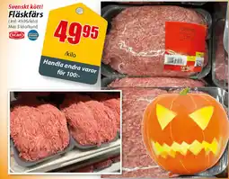 Extra Mjällby Stormarknad Fläskfärs erbjuda
