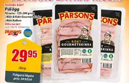 Extra Mjällby Stormarknad Svenskt kött! Pålägg erbjuda