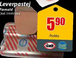 Extra Mjällby Stormarknad Leverpastej Finmald erbjuda