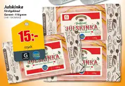 Extra Mjällby Stormarknad Julskinka Färdigskivad erbjuda