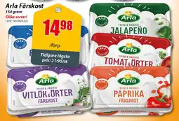 Extra Mjällby Stormarknad Arla Färskost erbjuda