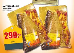 Extra Mjällby Stormarknad Varmrökt Lax Vägga Rökeri erbjuda