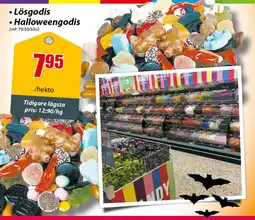 Extra Mjällby Stormarknad Lösgodis *Halloweengodis erbjuda