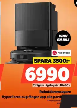 Power Robotdammsugarehyper force-sug fångar upp alla partil erbjuda