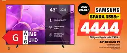 Power Samsung 43" 4K Smart TV erbjuda