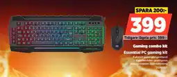 Power Gaming combo kit Essential PC gaming kit erbjuda