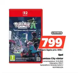 Power Spel Lumiose City väntar erbjuda