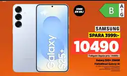 Power SAMSUNG Galaxy S25+ 256GB Förbättrad Galaxy Al erbjuda