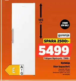 Power Gorenje kylskåp stor kapacitet! erbjuda