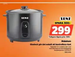 Power Xenz riskokare glaslock gör det enkelt att kontrollera riset erbjuda