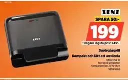 Power XENZ Smörgåsgrill Kompakt och lätt att använda erbjuda