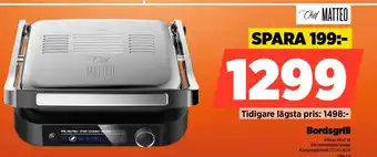 Power Chef MATTEO Bordsgrill erbjuda