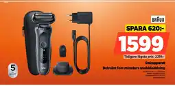 Power BRAUN Rakapparat Bekväm fem minuters snabbladdning erbjuda