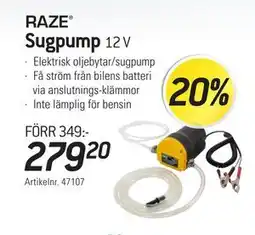 thansen Sugpump, SEK 279.2 erbjuda