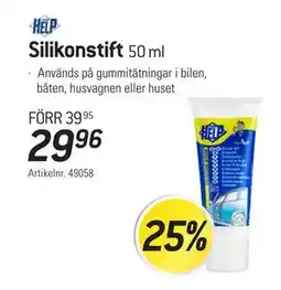 thansen Silikonstift, SEK 29.96 erbjuda