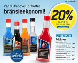 thansen 20% PÅ UTVALDA TILLSATSER FRÅN LINDEMANN erbjuda