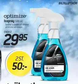 thansen Isspray, SEK 29.95 erbjuda