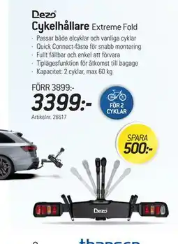 thansen Cykelhållare, SEK 3399 erbjuda