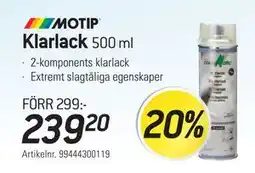 thansen Klarlack, SEK 239.2 erbjuda