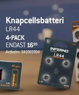 thansen Knapcellsbatteri, SEK 16.95 erbjuda