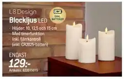 thansen Blockljus, SEK 129 erbjuda