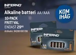 thansen Alkaline batteri, SEK 29.95 erbjuda