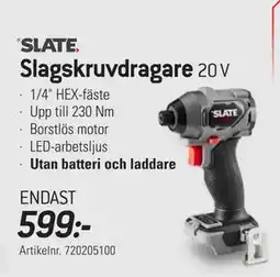 thansen Slagskruvdragare, SEK 599 erbjuda