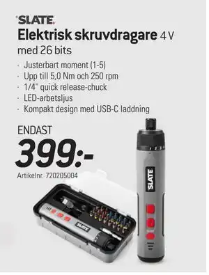 thansen Elektrisk skruvdragare, SEK 399 erbjuda