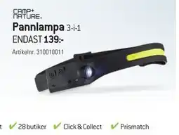 thansen Pannlampa 3-i-1, SEK 139 erbjuda