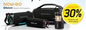 thansen 30% PÅ HÖGTALARE FRÅN NOW:GO erbjuda