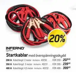 thansen Startkablar erbjuda