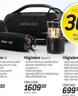 thansen Högtalare, SEK 1609.3 erbjuda