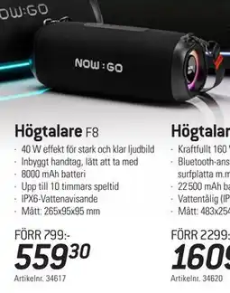 thansen Högtalare, SEK 559.3 erbjuda