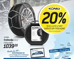 thansen Snökedja, SEK 1039.2 erbjuda
