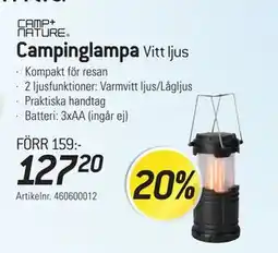 thansen Campinglampa, SEK 127.2 erbjuda
