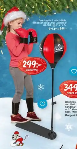 Leklust Boxningsboll, SEK 299 erbjuda