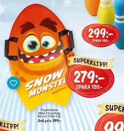 Leklust Foambräda, SEK 279 erbjuda