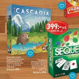 Leklust Cascadia Junior, SEK 399 erbjuda