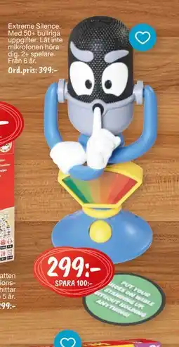 Leklust Extreme Silence, SEK 299 erbjuda