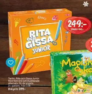 Leklust Tactic, SEK 249 erbjuda