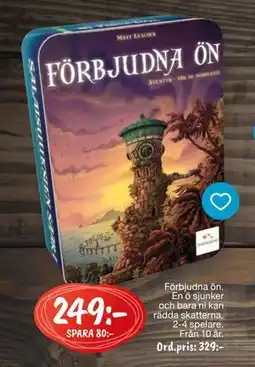 Leklust Förbjudna ön., SEK 249 erbjuda