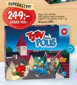 Leklust Alga. Tjuv & Polis., SEK 249 erbjuda